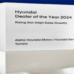 Hyundai Tunisie récompensée pour sa performance exceptionnelle avec le label « Meilleure Progression des Ventes » à l’échelle régionale